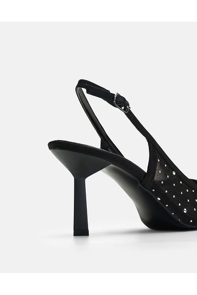 Jorbinol Seta Stone Detailed Heeled Shoes