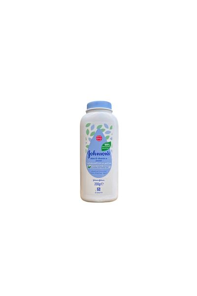 Johnson's Johnson's Natural Baby Powder with Aloe Vera and Vitamin E 200g