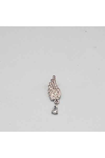 Piercing by Sever Kanat Sallantılı Yaprak Çelik Piercing… Gümüş Renkli ve Şef...
