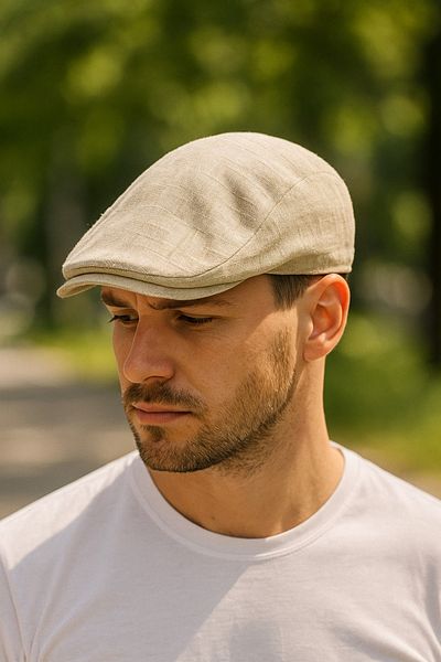 LAGRANZE Men's Summer Elastic Italian Cap Hat