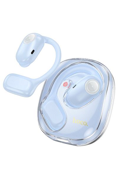 REDz Accessories Căști Bluetooth fără fir Hoco EA3, Bluetooth 5.3, 400 mAh, Albastru