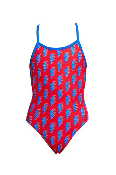 FUNKİTA Funkita Ss Hot Volt Girls' Thin Strap Swim Trunks |   Colorful and Comfortable Design
