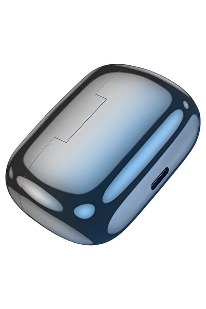 REDz Accessories Căști Bluetooth, Hoco EQ16, reducere a zgomotului, autonomie baterie 7 ore, microfon și afișaj, albastre