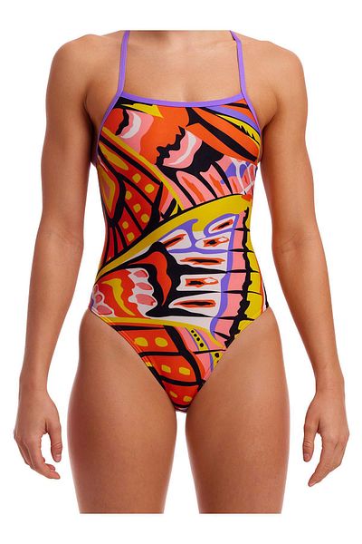 FUNKİTA Funkita Tmt Gold Tips Tie Back Swim Trunks – Adjustable Straps