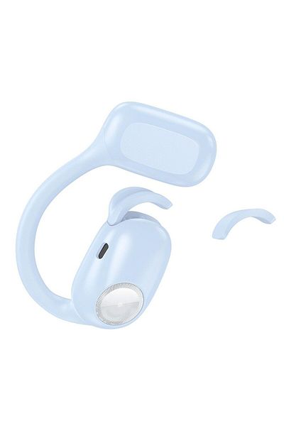 REDz Accessories Căști Bluetooth fără fir Hoco EA3, Bluetooth 5.3, 400 mAh, Albastru