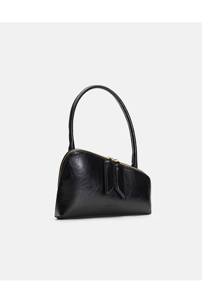 Jorbinol Lena Zippered Shoulder Bag Std Black