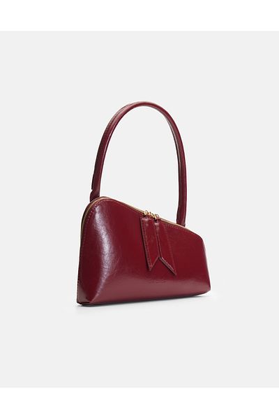 Jorbinol Geanta de umar cu fermoar Lena STD Claret Red