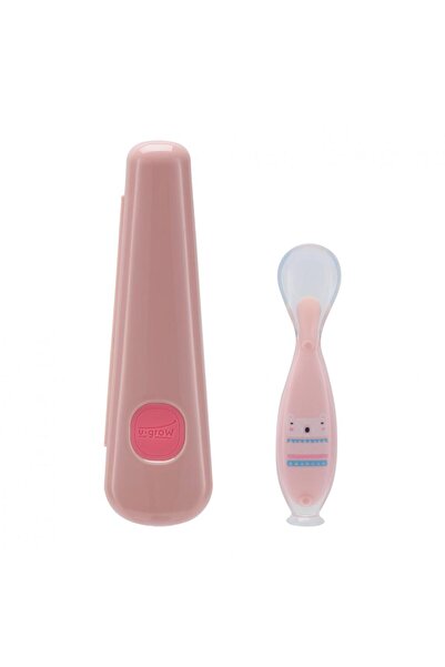 U-Grow Suport pentru linguri din silicon, roz,