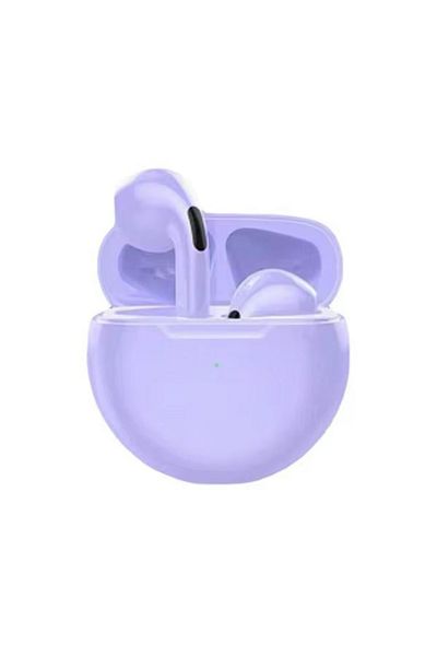 REDz Accessories Bluetooth Headphones Model Pro 6, Microphone, Noise Reduction, 3 hours usage time, Lilac