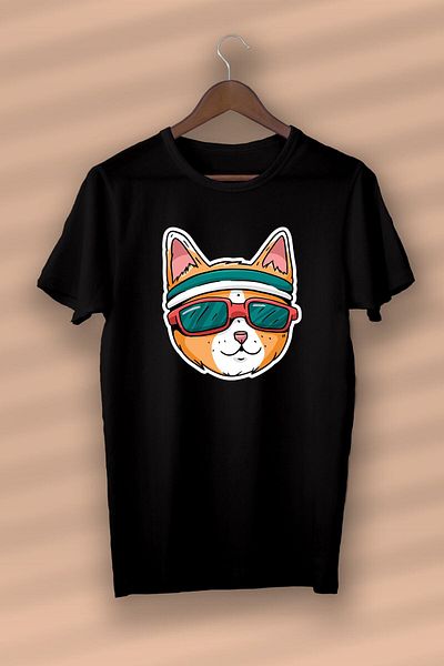 Pisa Art Cute Cat Printed Organic Cotton Black -unisex- Γυναικείο-ανδρικό - T-shirt Nux Boutique
