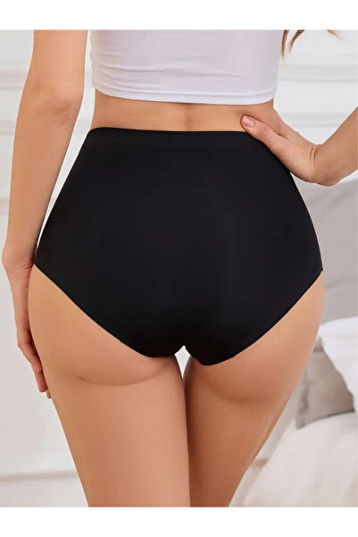 Adeniz Жіночі трусики з високою талією, без швів, лазерним вирізом (з еластичною талією) 3 шт. в комплекті