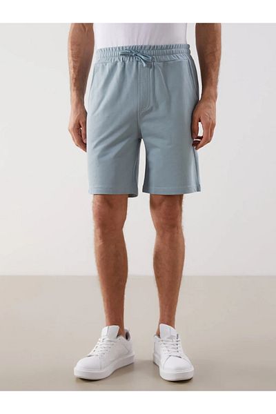 LC Waikiki Ανδρικό σορτς LCWAIKIKI Classic Blue Standard Fit