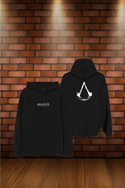 Pisa Art Суичър с качулка и двустранен принт Assassins Creed Ass