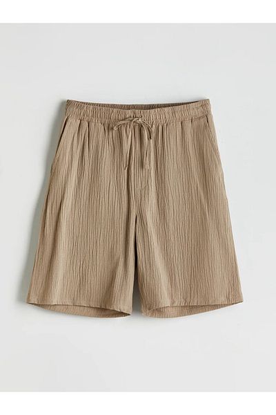 LC Waikiki Ανδρικό σορτς XSIDE Beige Comfortable Fit