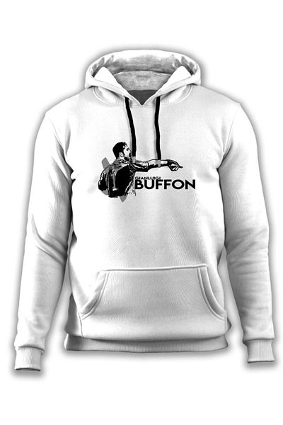 Pisa Art Gianluigi Buffon - Φούτερ με κουκούλα σειράς Legends Special Drawing Design