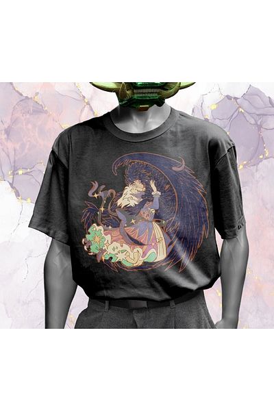 Pisa Art Howl's Moving Castle (hauru No Ugoku Shiro) - Float Away - Υπερμεγέθη μπλουζάκι