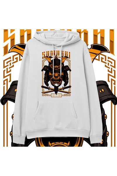 Pisa Art Φούτερ με στάμπα Samurai