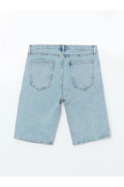 LC Waikiki Ανδρικό τζιν σορτς LCW Jeans Indigo Standard Fit
