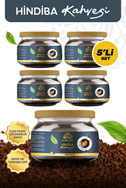 vesta life Hindiba Kahvesi Detox Kahvesi 1 Aylık - (60 KULLANIM) Net 150gr Ka...