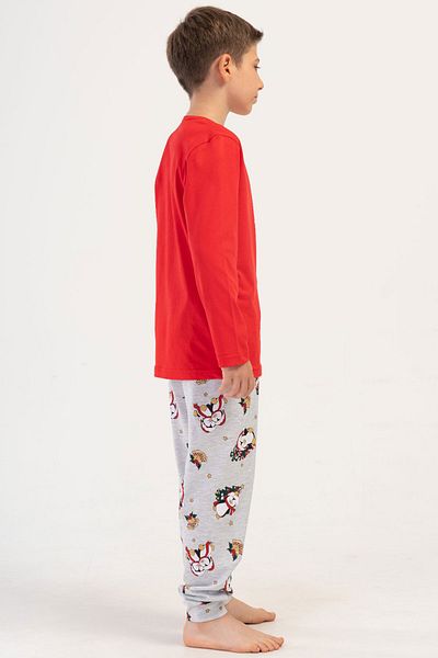 VİENETTA Boy's Long Sleeve Pajama Suit(9-10/15-16), 405331