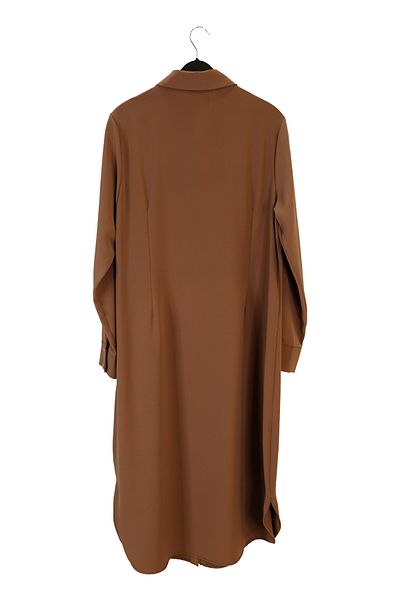 Gizemli T1120 mystery tunic with pocket buckle and collar button