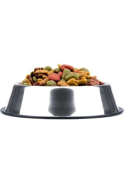 AC BOX Stainless Steel Metal Food Bowl 26 Cm.