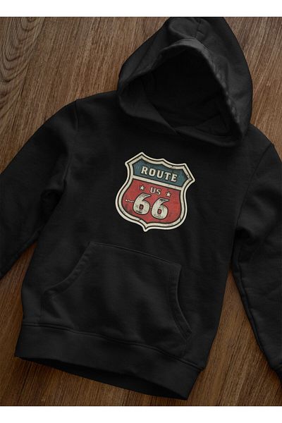 Pisa Art Φούτερ Route 66 Design