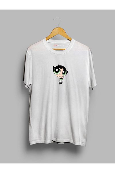 Pisa Art Μπλουζάκι με μπλουζάκι με στάμπα σε σχήμα Powerpuff Girls