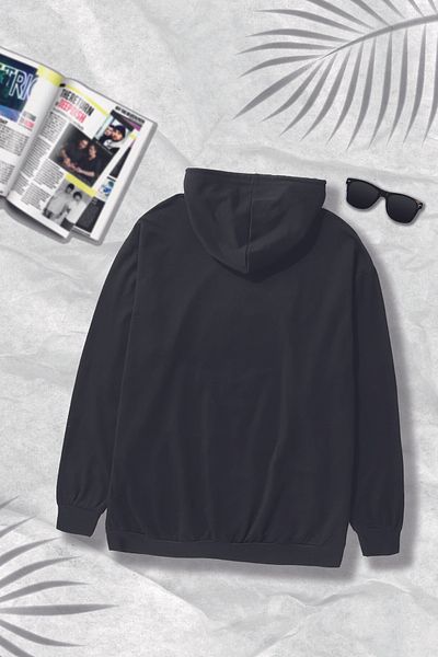 Pisa Art Unisex Oversize Σύμβολο ειρήνης (ειρήνη) Φούτερ με κουκούλα με στάμπα