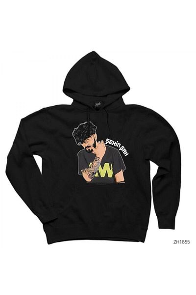 Pisa Art Oversize Shah Design Printed Hoodie (υψηλής ποιότητας ύφασμα)