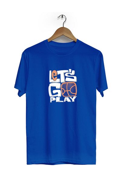 Pisa Art Lets Go Play Crew Neck κοντομάνικο μπλουζάκι Bll2009