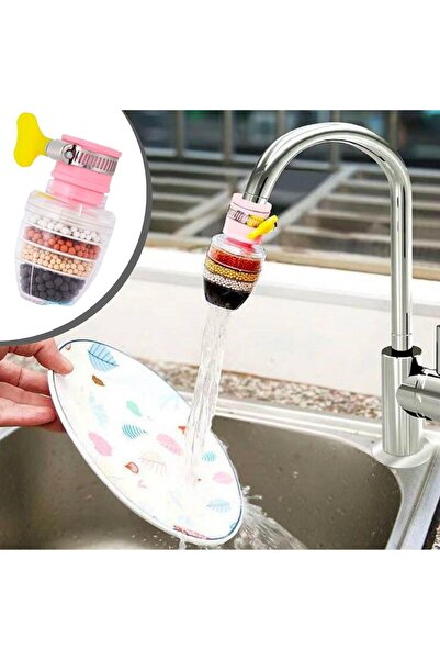 Marsilyan 6-Layer Faucet End Filtered Water Saving Hygienic Faucet Head