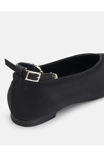 Jorbinol Viola Stone Detailed Ballerina Women's Ballerinas
