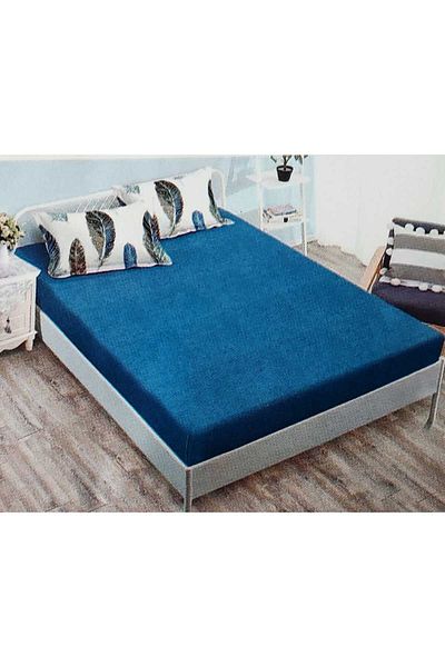Pucioasa Lenjerie pat dublu, din Finet, Pucioasa, 6 Piese, Cearceaf 230x250 cm