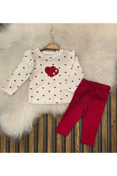 BOMBİX KİDS Baby Set - Red - Relaxed fit