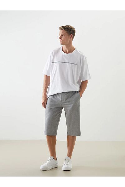 LC Waikiki Lcwaikiki Classic Gray Standard Fit Men's Roller Shorts