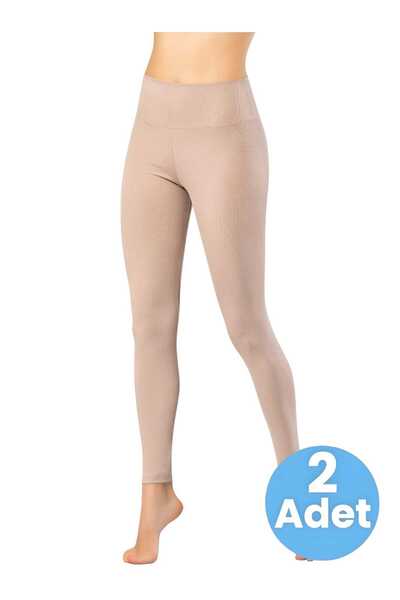 Tezzgelsin Ženske dvodelne ronilačke tajice Rebrasto Visok struk