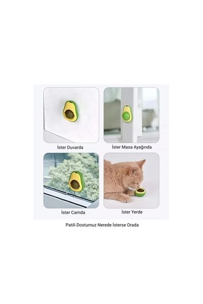 storeks Avocado Catnip Play Ball