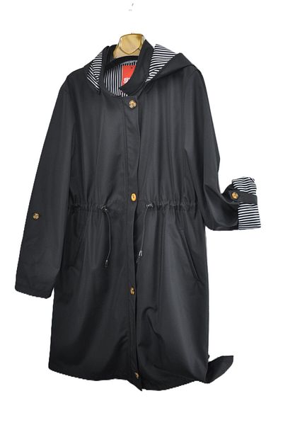 elma abone Plus Size Summer Short Trench