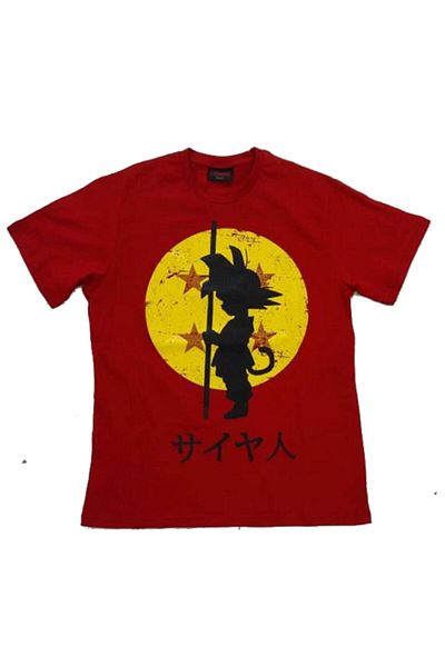 Pisa Art Μπλουζάκι Unisex Red Dragon Ball (goku).