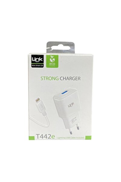 Linktech Link Tech T442e Çevre Dostu 2.1A Lightning Kablolu Şarj Aleti