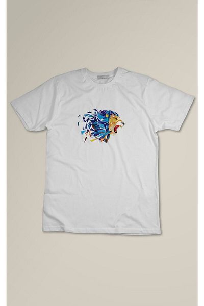 Pisa Art Μπλουζάκι Lion Design Oversize (υψηλής ποιότητας ύφασμα)
