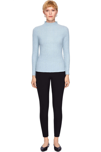 QUO Balıkçı Yaka Uzun Kollu Bluz