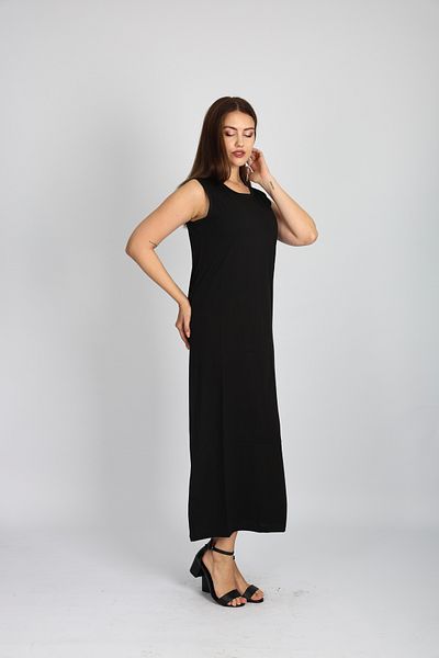 Trendingsize Sleeveless Long 100% Cotton Knitted Lining Underdress Dress