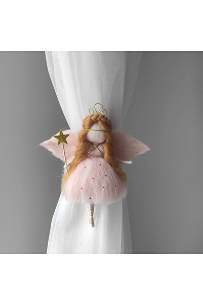 afralya home peri kızı perde aksesuarı, 1 adet dekoratif kız erkek bebek perd...