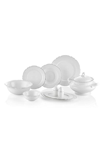 LAMEDORE 1qd-yt-003p Elegance 59 Parça Yemek Takımı Platınum