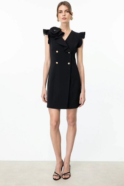 Ekol Rose Detailed Midi Length-5048