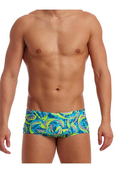 Funky Trunks Ice Slicer Men's Training Swim Trunks, Classic Trunks