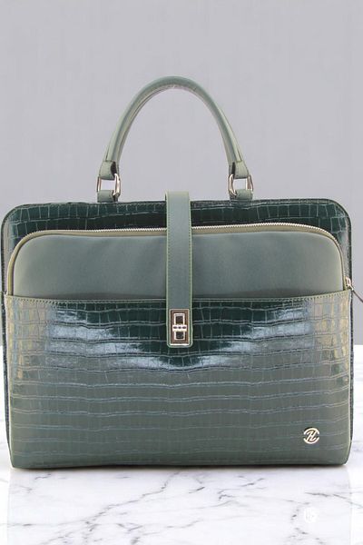 EYLÜL EZGİ BUTİK Laptop Briefcase Lawyer Computer Bag Matte Black 15 & 15.6 Inch