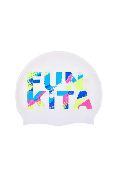 FUNKİTA Funkita Streaky Strokes Training Cap, Silicone Cap